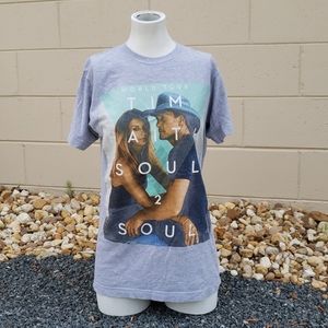 Tim McGraw Faith Hill Soul 2 Soul Concert Tour Tee